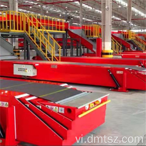 Sắp xếp máy quét hệ thống DWS System 6 bên